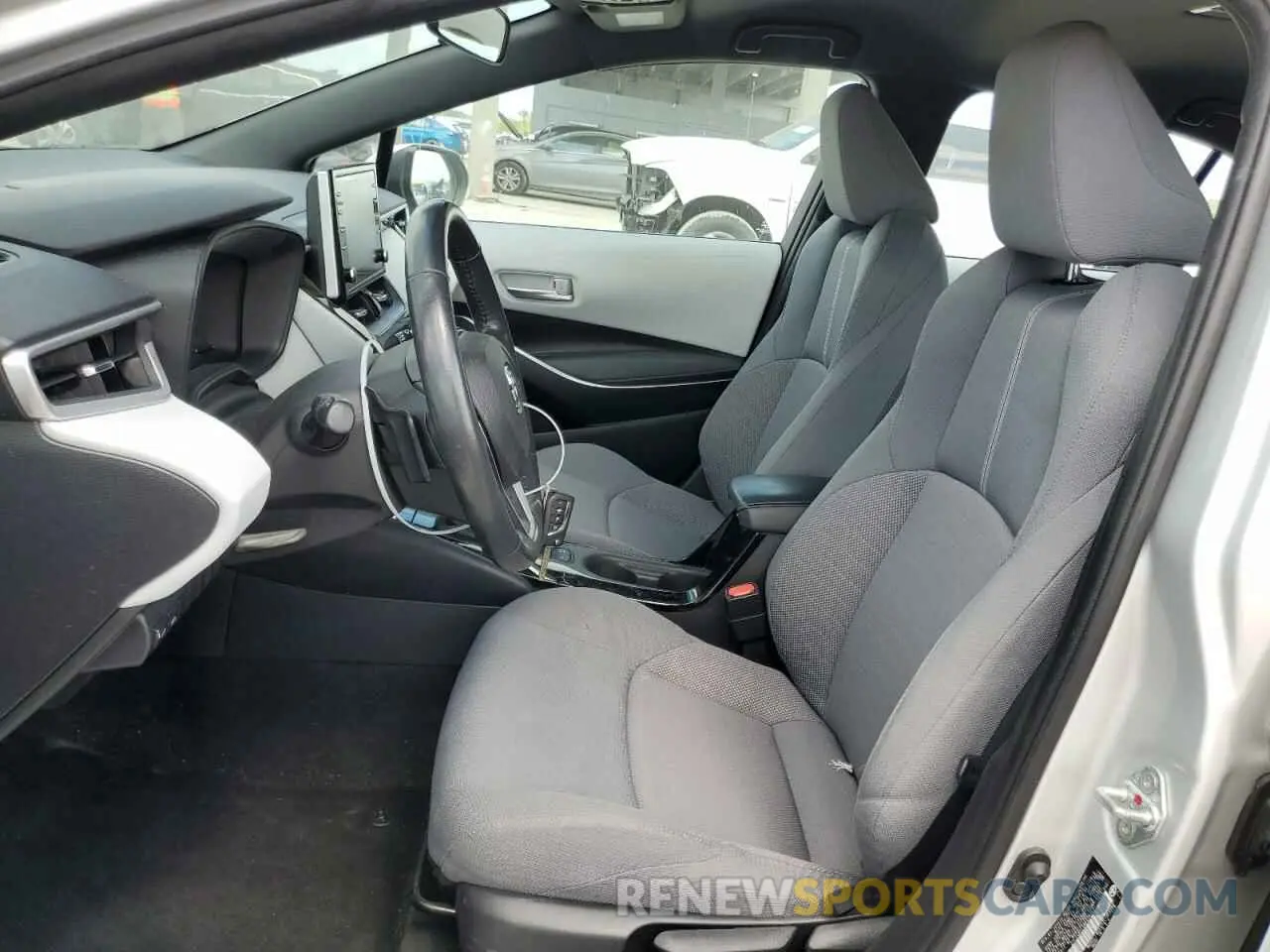 7 fotografías del automóvil dañado 5YFS4MCE5MP078362 TOYOTA COROLLA 2021