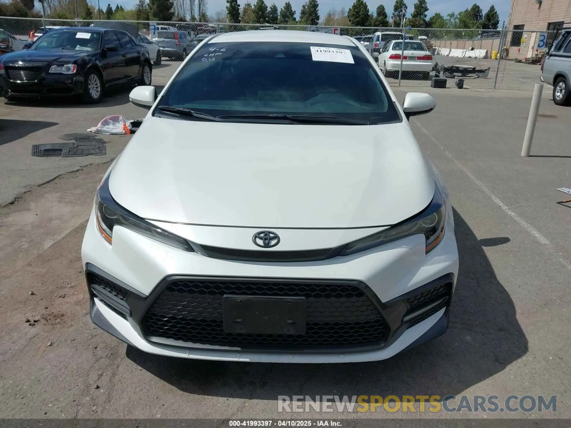 13 fotografías del automóvil dañado 5YFS4MCE5MP079740 TOYOTA COROLLA 2021