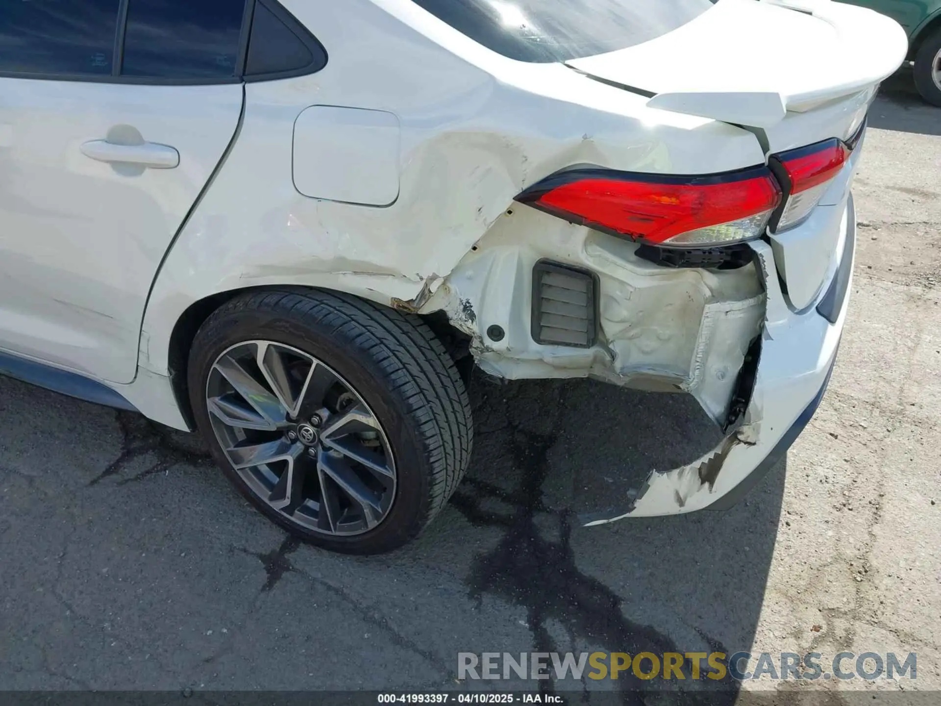 6 fotografías del automóvil dañado 5YFS4MCE5MP079740 TOYOTA COROLLA 2021