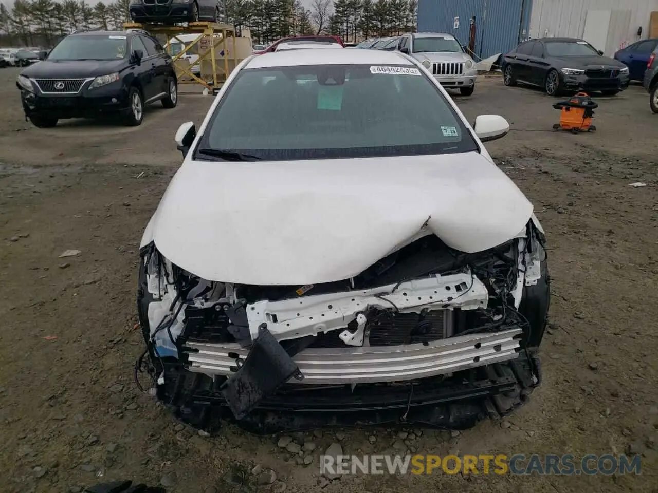 5 fotografías del automóvil dañado 5YFS4MCE5MP082184 TOYOTA COROLLA 2021