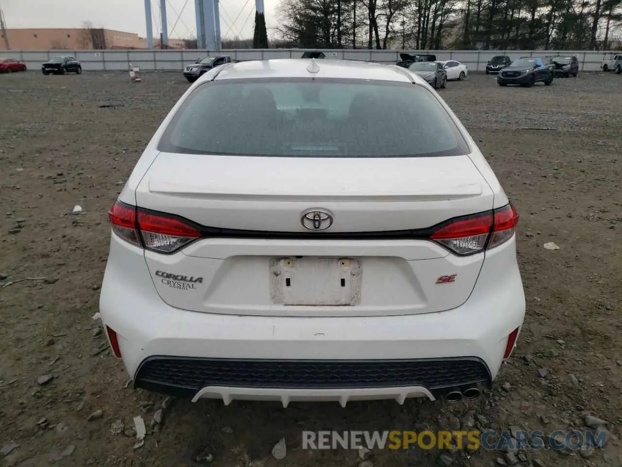 6 fotografías del automóvil dañado 5YFS4MCE5MP082184 TOYOTA COROLLA 2021