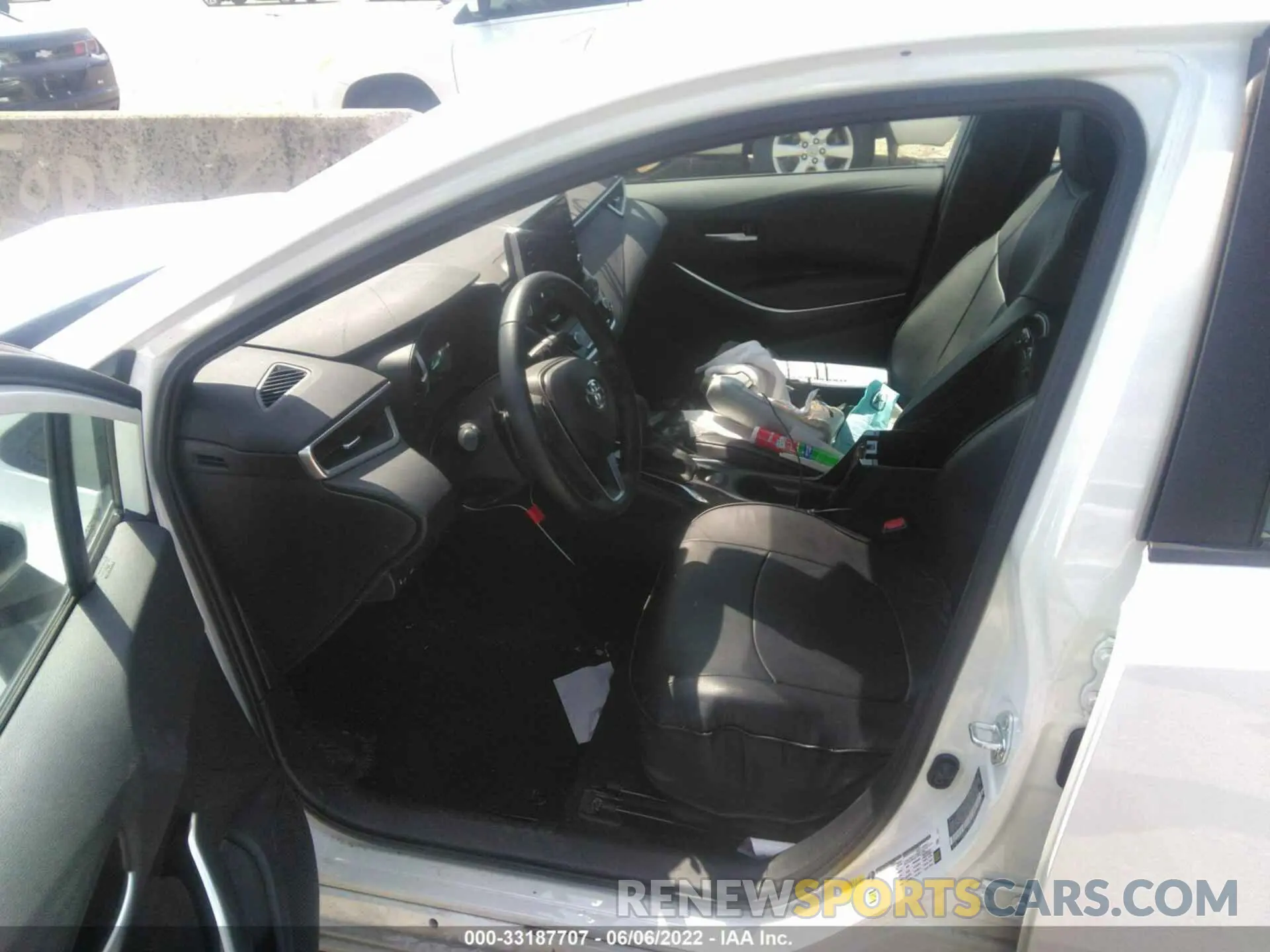 5 fotografías del automóvil dañado 5YFS4MCE5MP086140 TOYOTA COROLLA 2021
