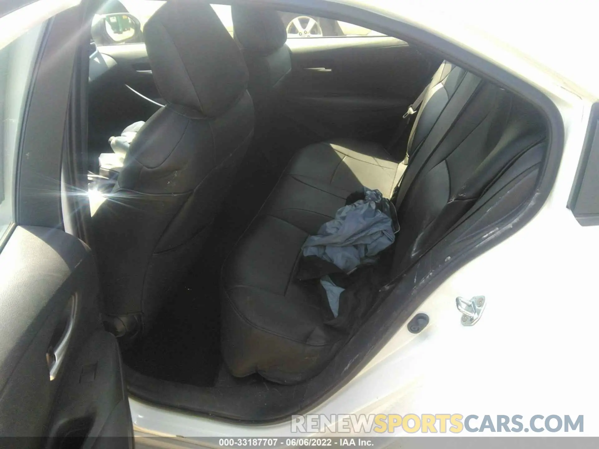 8 fotografías del automóvil dañado 5YFS4MCE5MP086140 TOYOTA COROLLA 2021