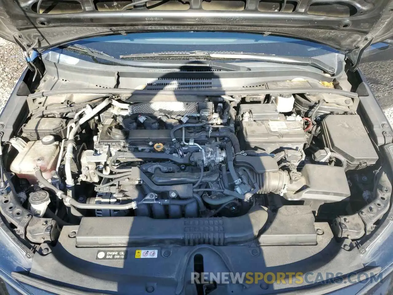 13 fotografías del automóvil dañado 5YFS4MCE5MP086512 TOYOTA COROLLA 2021