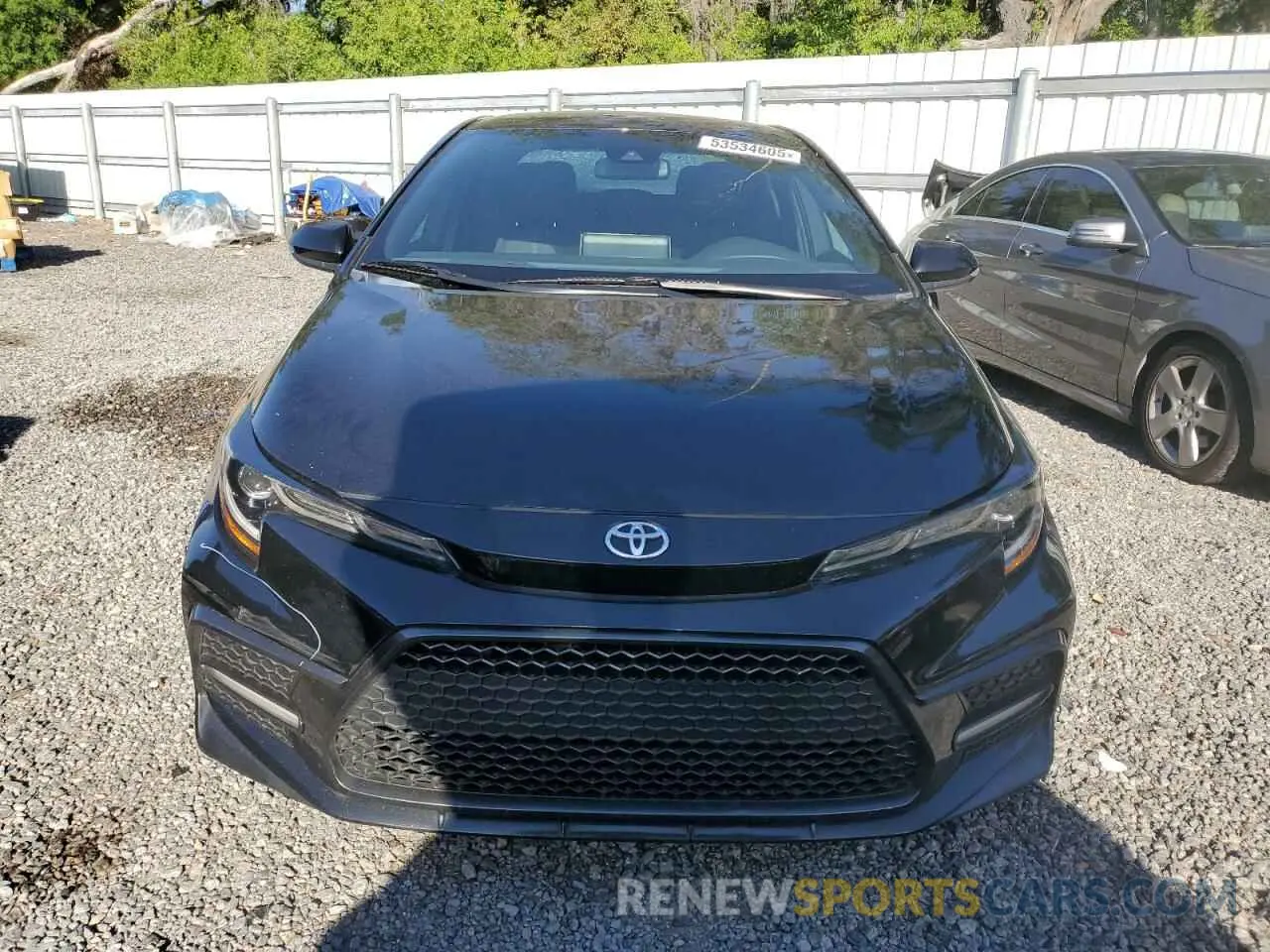 5 fotografías del automóvil dañado 5YFS4MCE5MP086512 TOYOTA COROLLA 2021