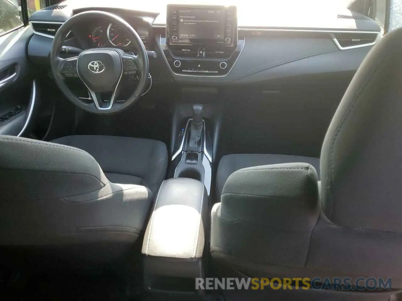 8 fotografías del automóvil dañado 5YFS4MCE5MP086512 TOYOTA COROLLA 2021