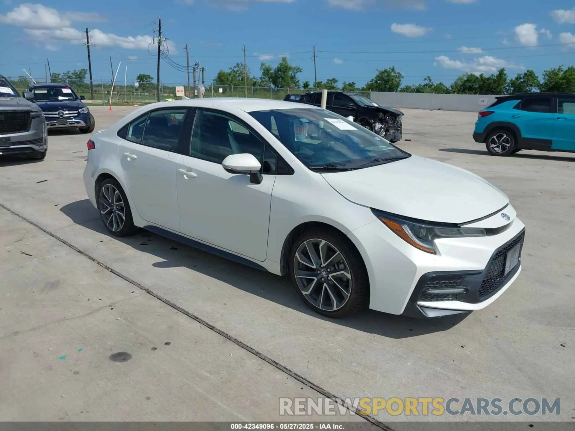 1 fotografías del automóvil dañado 5YFS4MCE5MP090561 TOYOTA COROLLA 2021