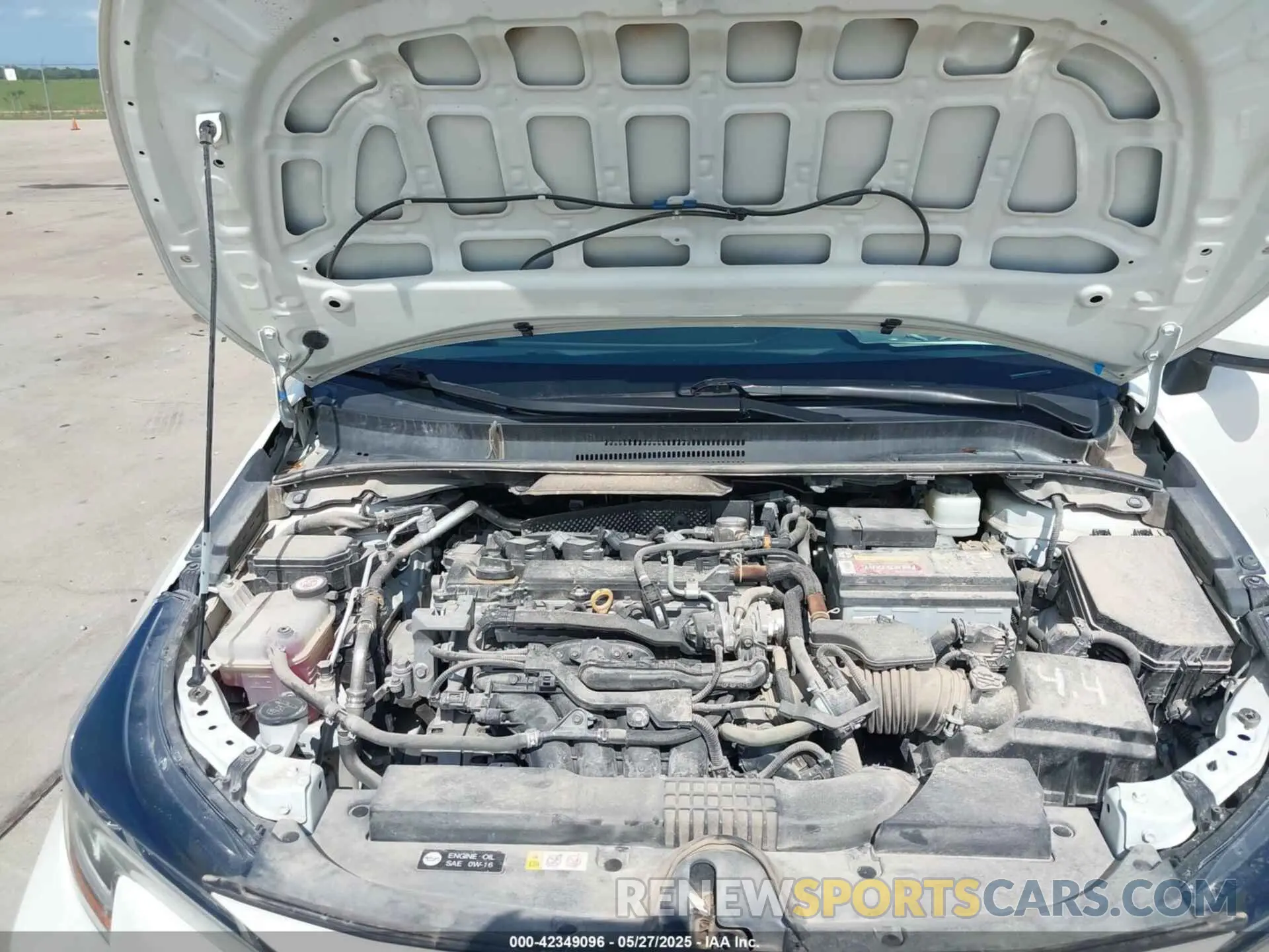 10 fotografías del automóvil dañado 5YFS4MCE5MP090561 TOYOTA COROLLA 2021