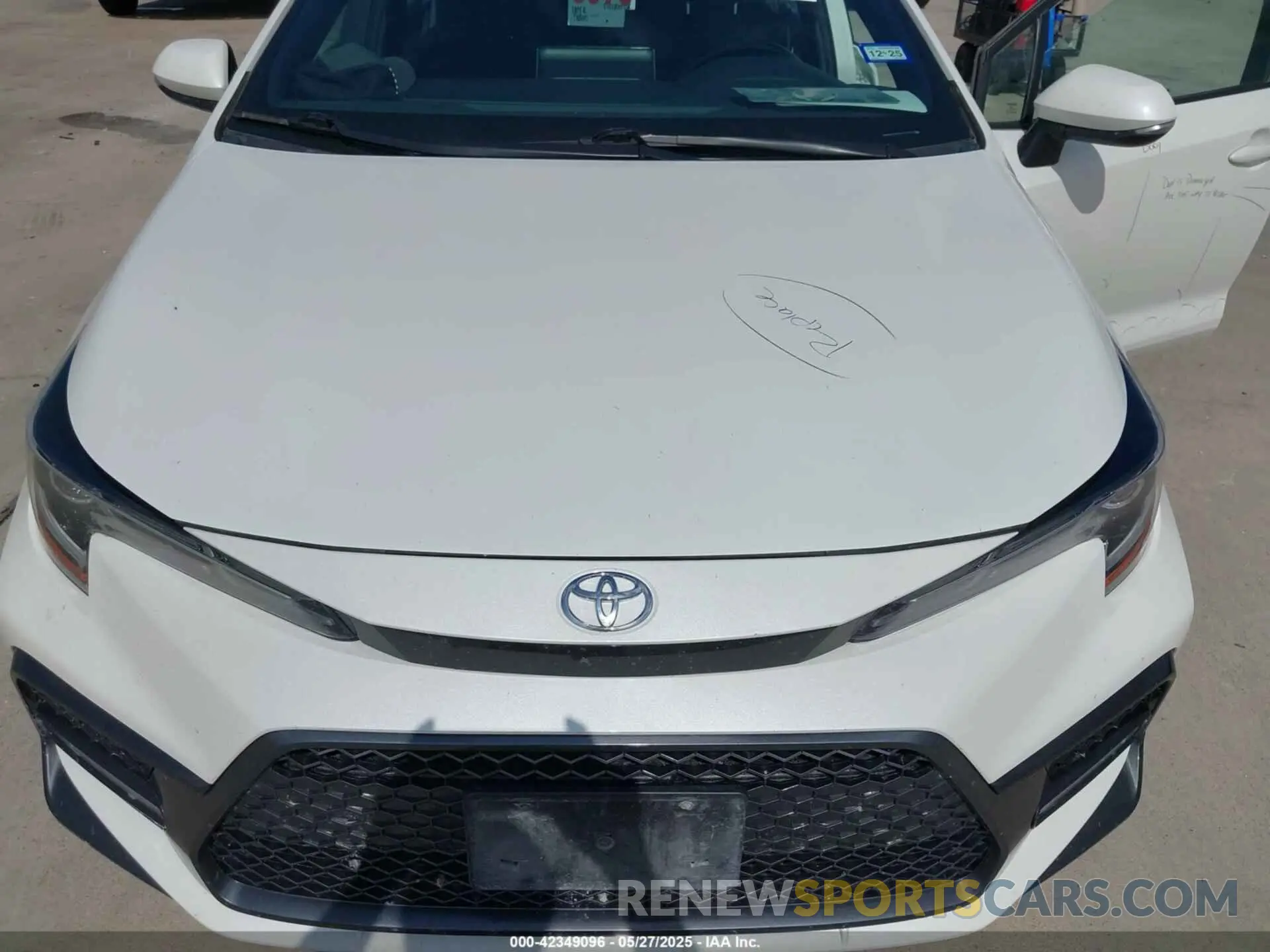 6 fotografías del automóvil dañado 5YFS4MCE5MP090561 TOYOTA COROLLA 2021