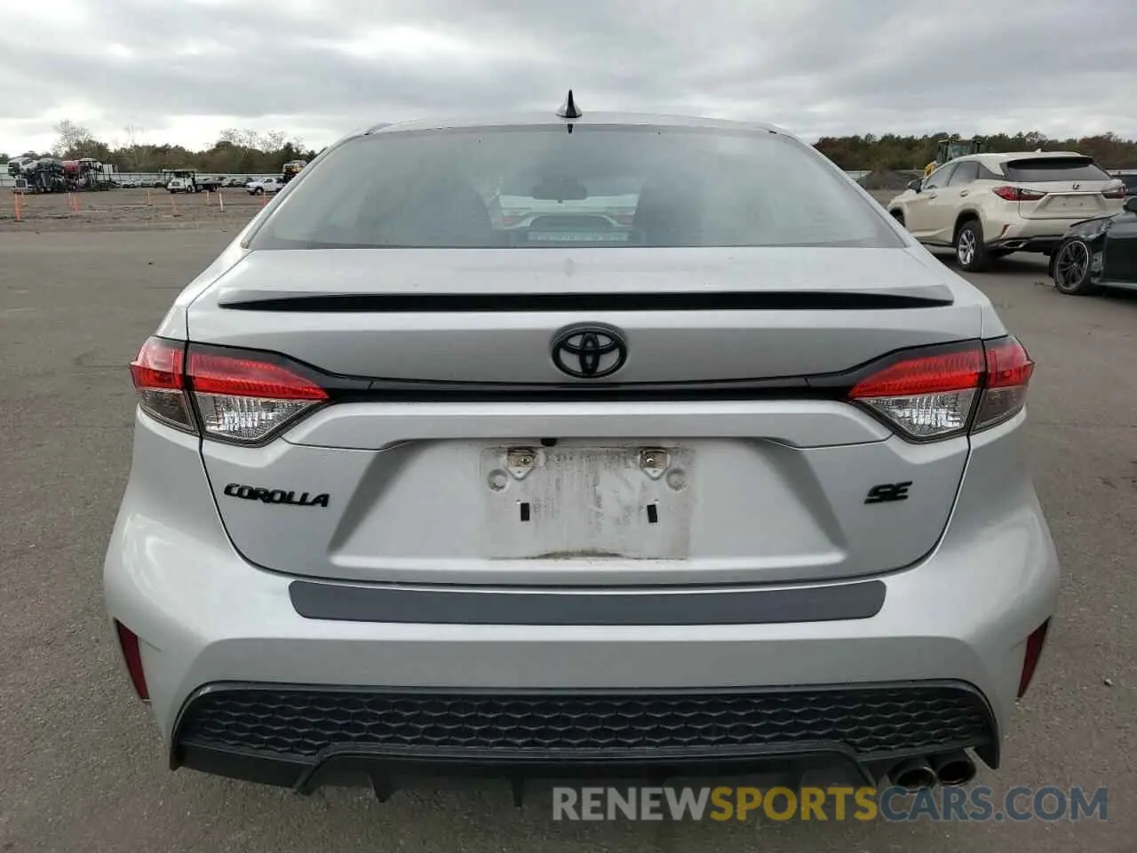 6 fotografías del automóvil dañado 5YFS4MCE5MP093704 TOYOTA COROLLA 2021