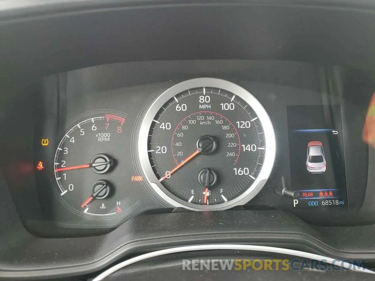 9 fotografías del automóvil dañado 5YFS4MCE5MP093704 TOYOTA COROLLA 2021