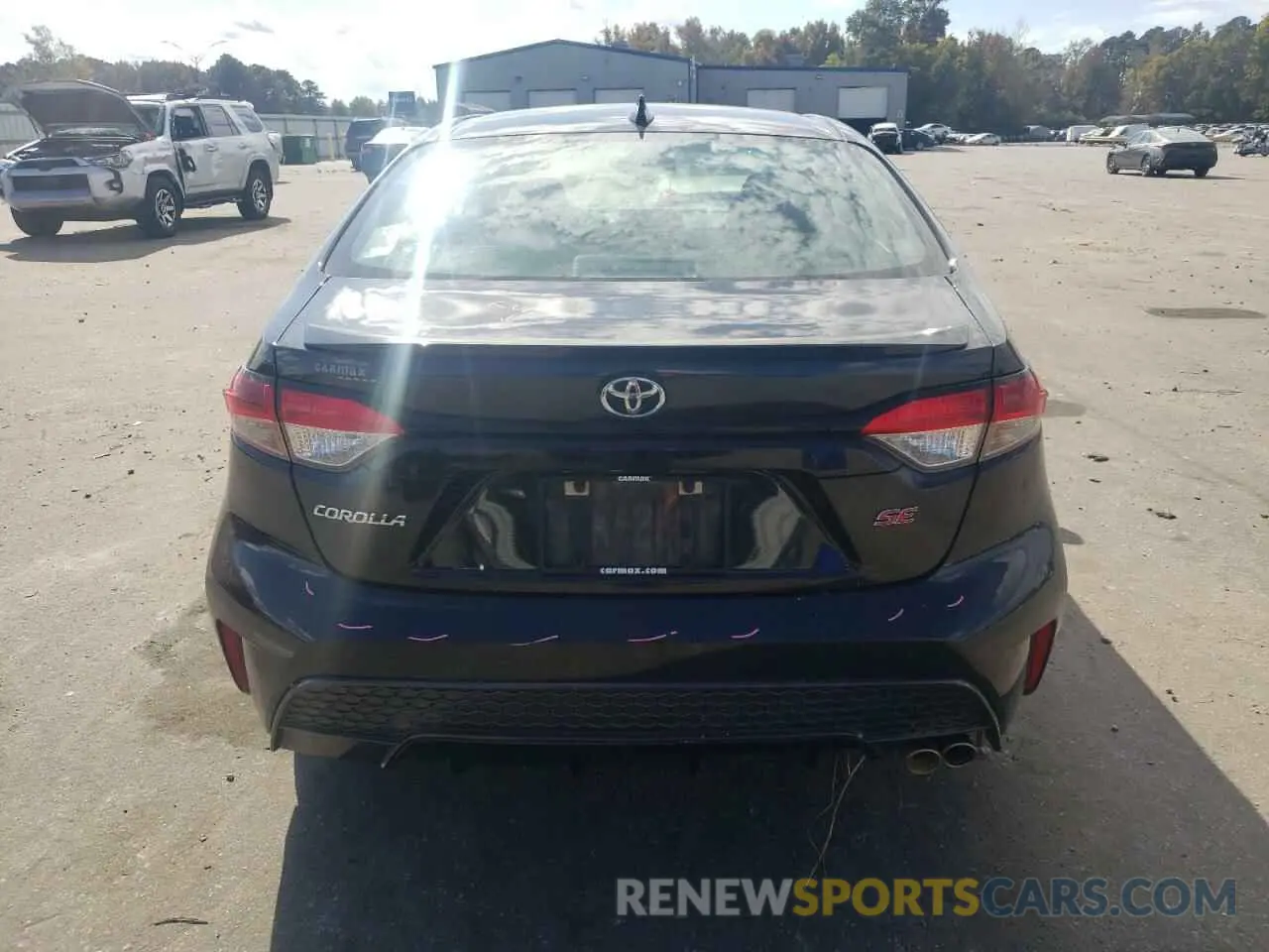 6 fotografías del automóvil dañado 5YFS4MCE6MP058007 TOYOTA COROLLA 2021