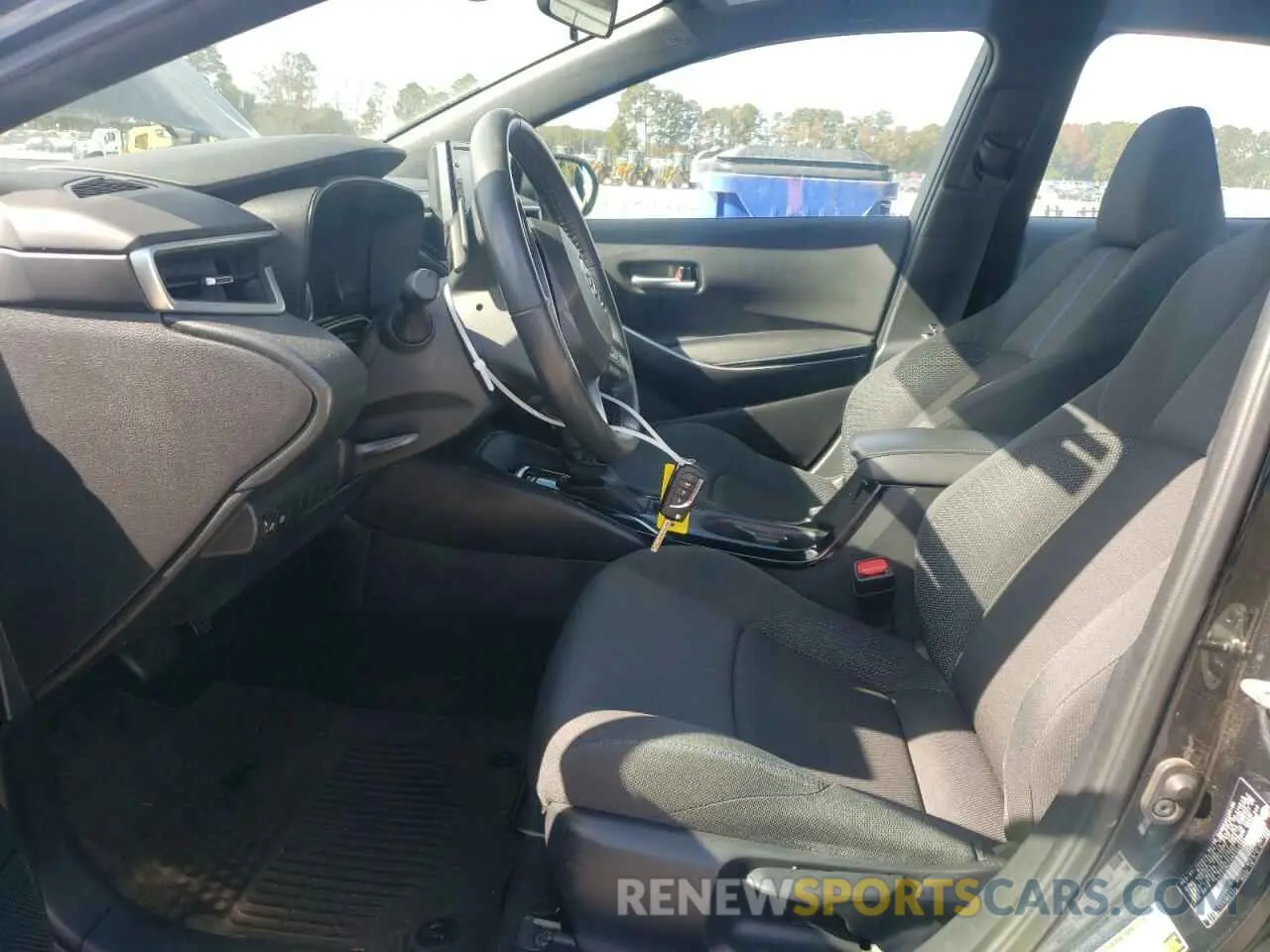 7 fotografías del automóvil dañado 5YFS4MCE6MP058007 TOYOTA COROLLA 2021