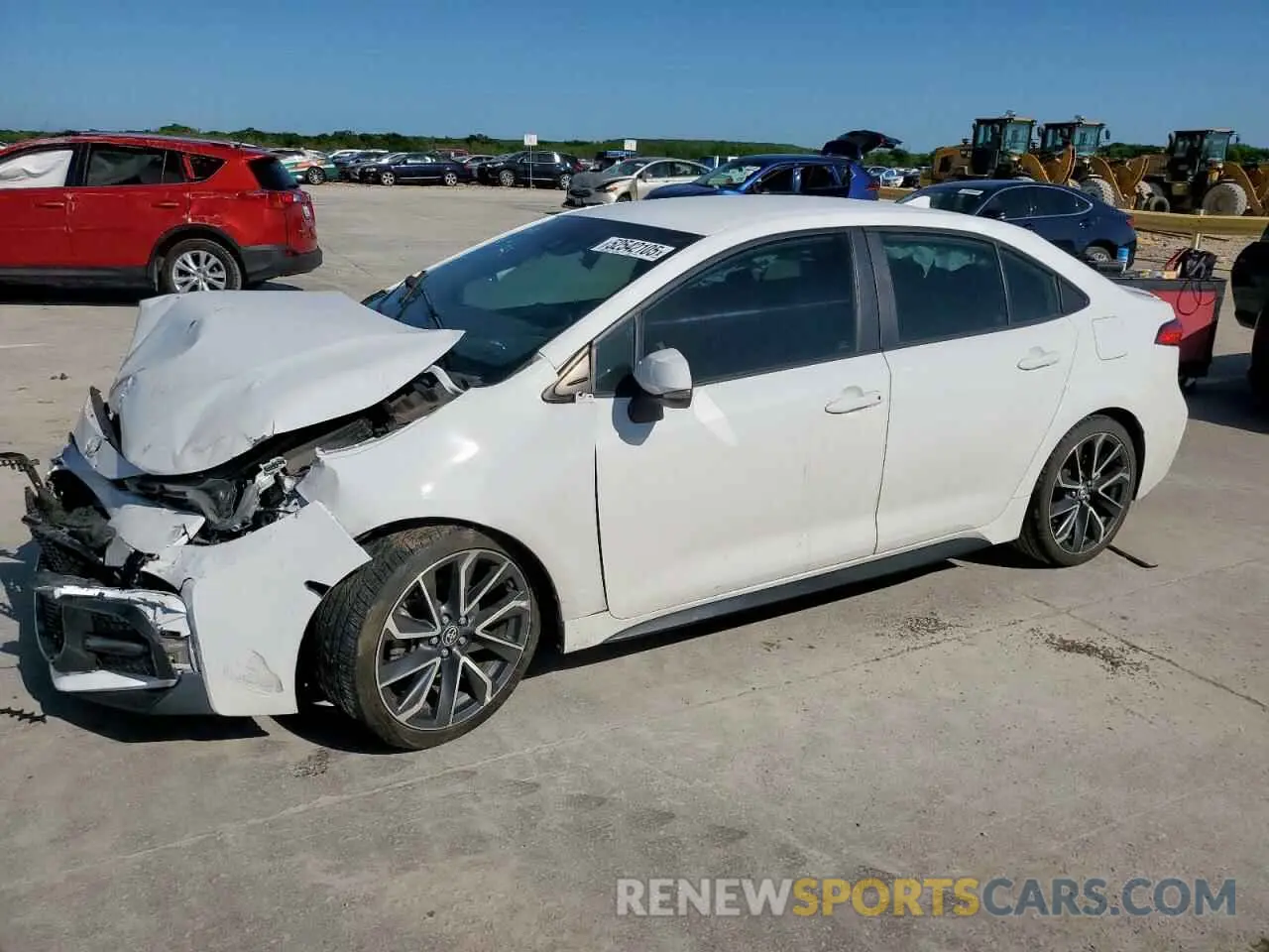 1 fotografías del automóvil dañado 5YFS4MCE6MP064681 TOYOTA COROLLA 2021