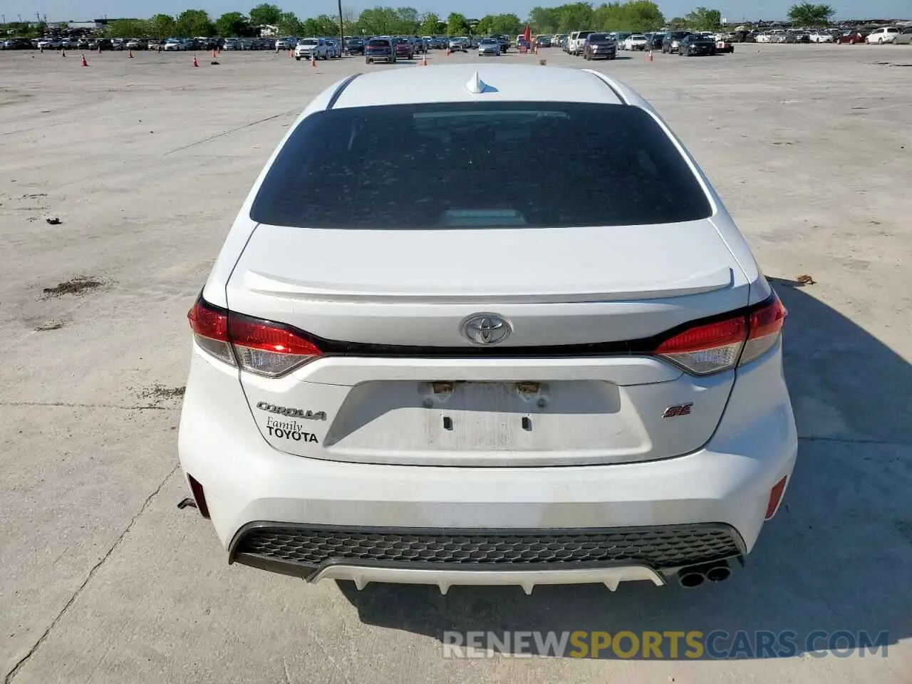 6 fotografías del automóvil dañado 5YFS4MCE6MP064681 TOYOTA COROLLA 2021