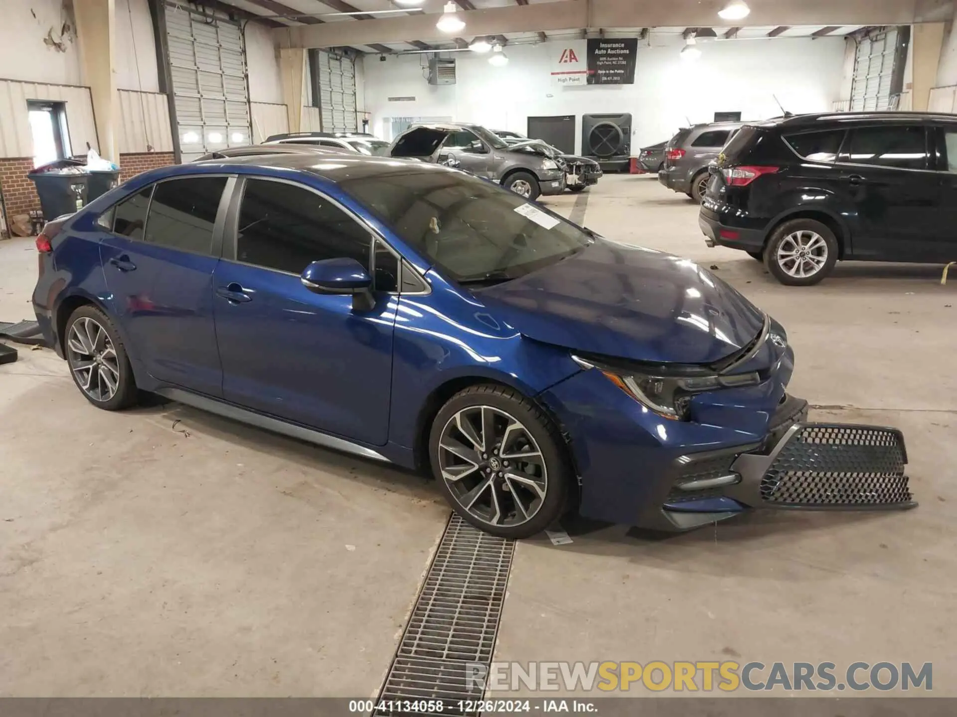 1 fotografías del automóvil dañado 5YFS4MCE6MP066754 TOYOTA COROLLA 2021