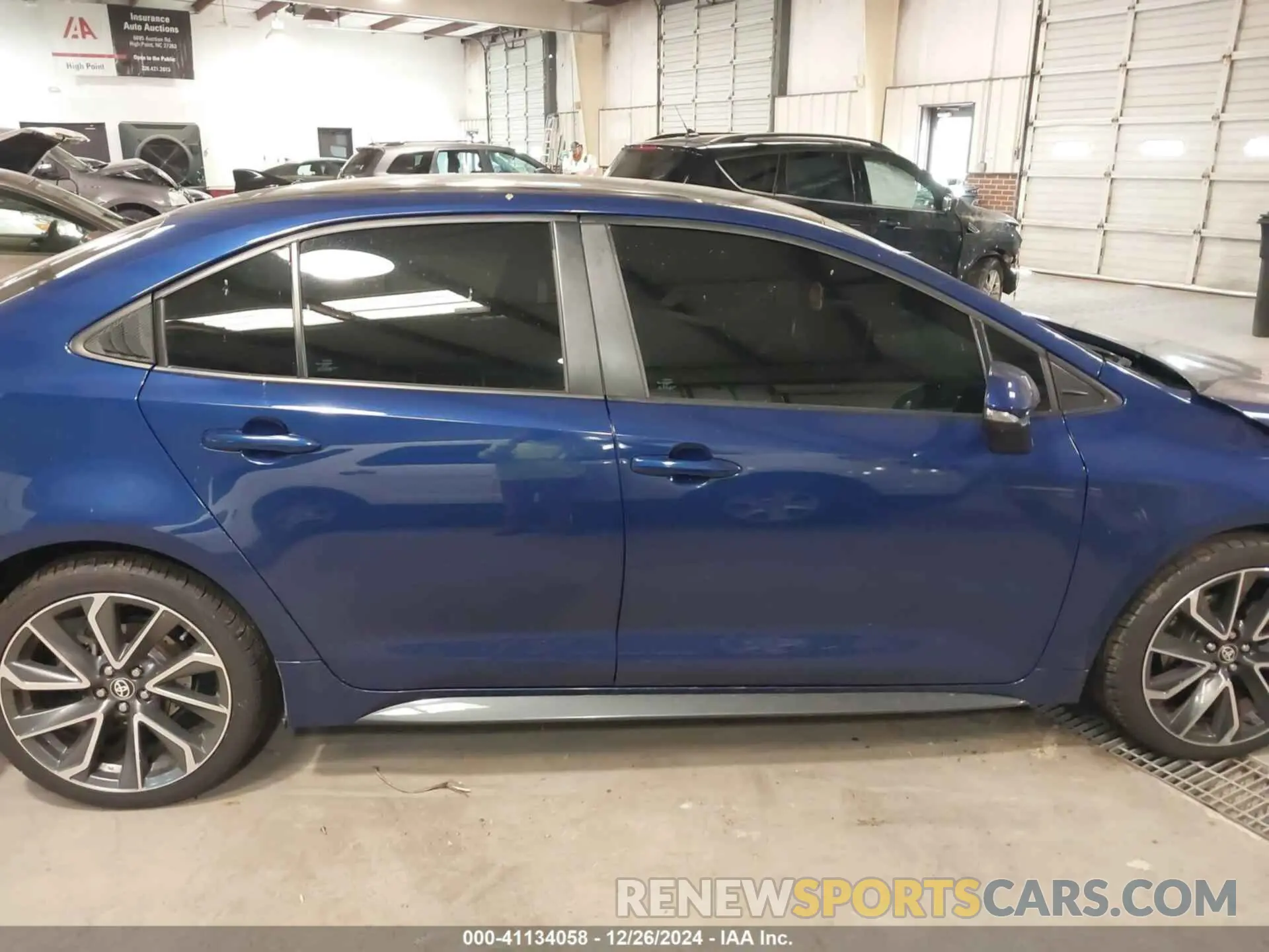 13 fotografías del automóvil dañado 5YFS4MCE6MP066754 TOYOTA COROLLA 2021