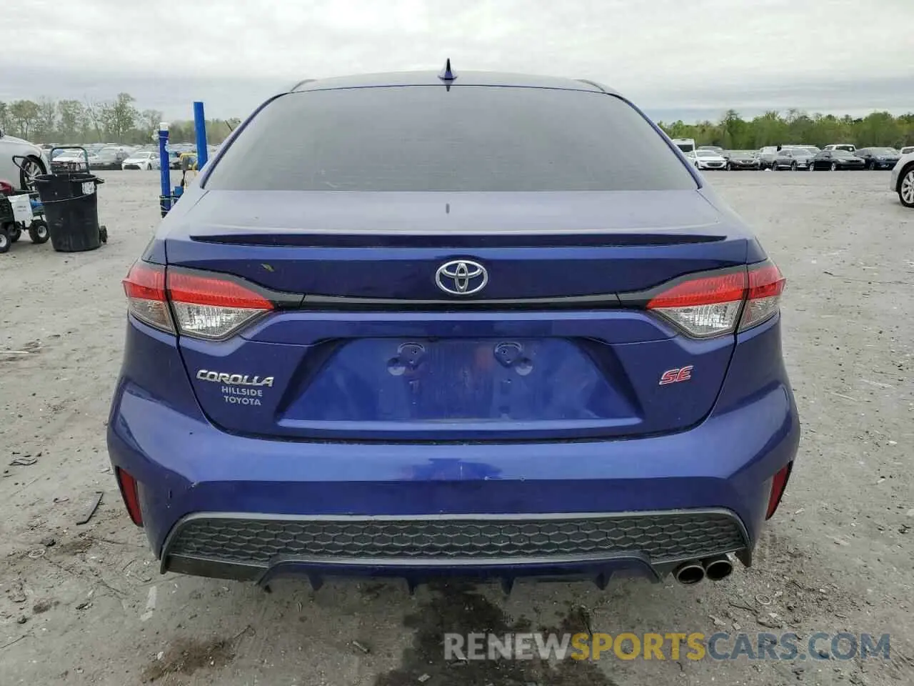 6 fotografías del automóvil dañado 5YFS4MCE6MP067872 TOYOTA COROLLA 2021