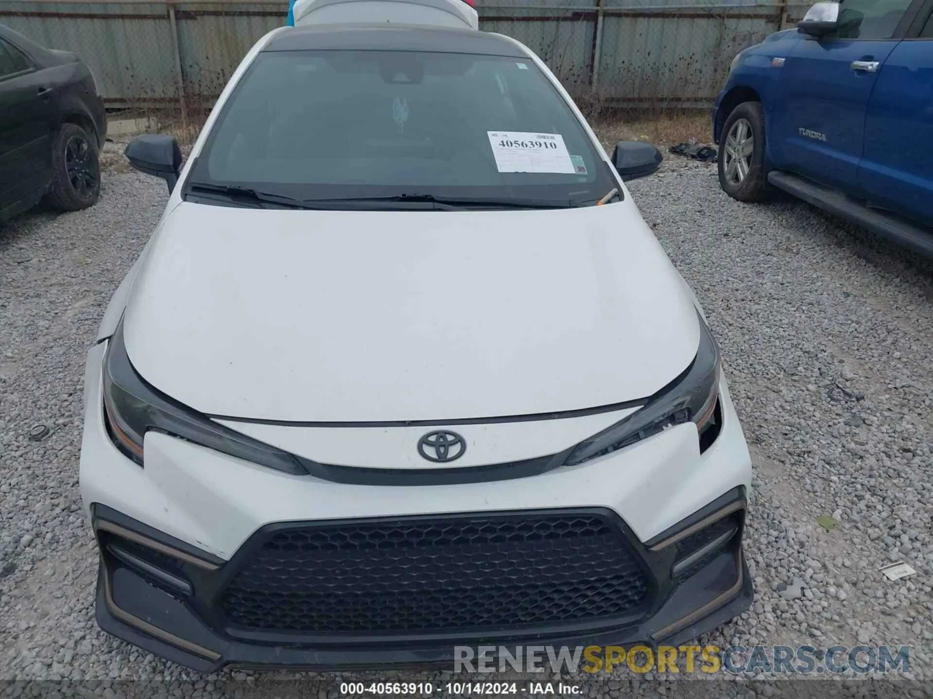 12 fotografías del automóvil dañado 5YFS4MCE6MP068603 TOYOTA COROLLA 2021
