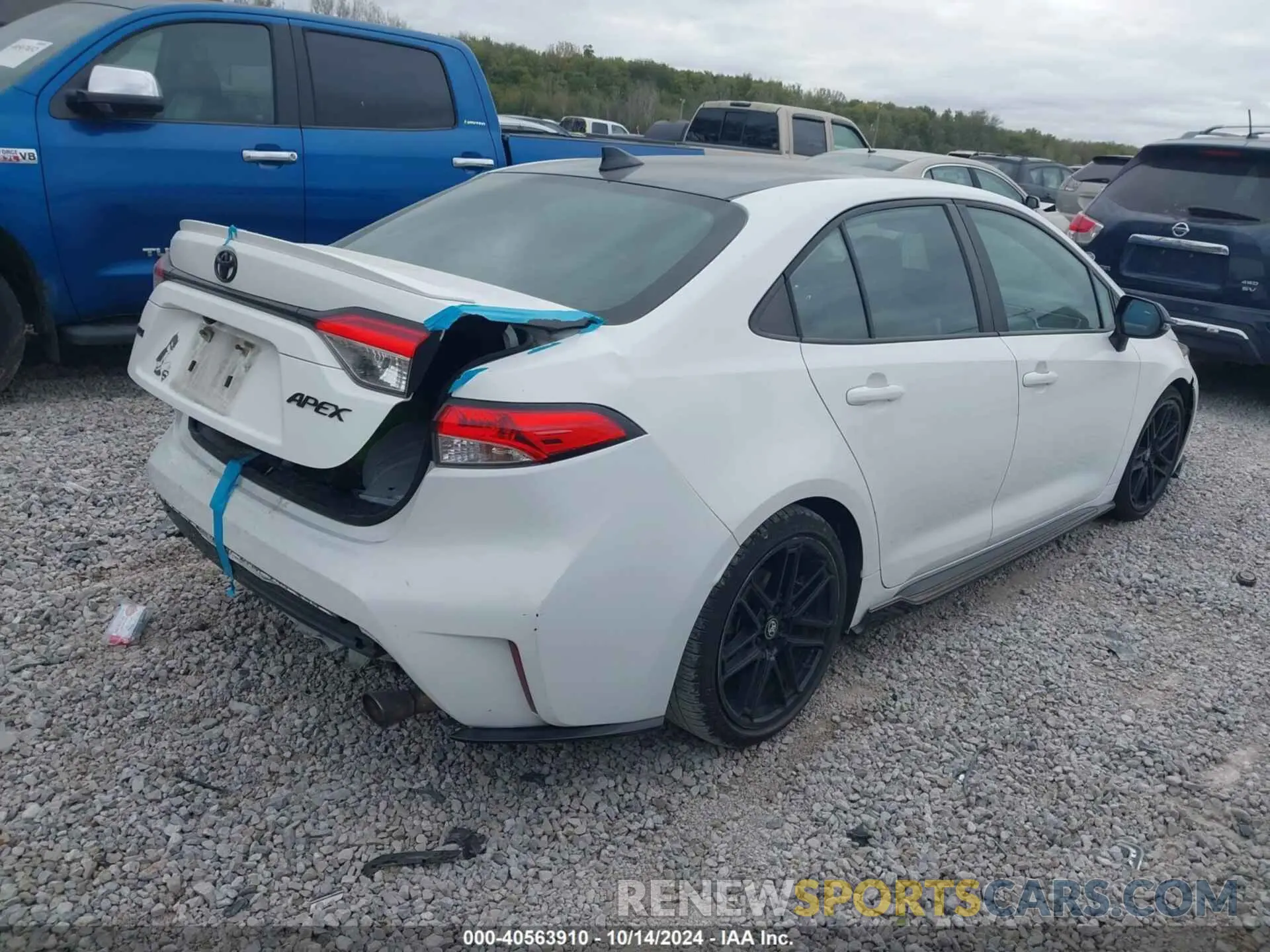 4 fotografías del automóvil dañado 5YFS4MCE6MP068603 TOYOTA COROLLA 2021
