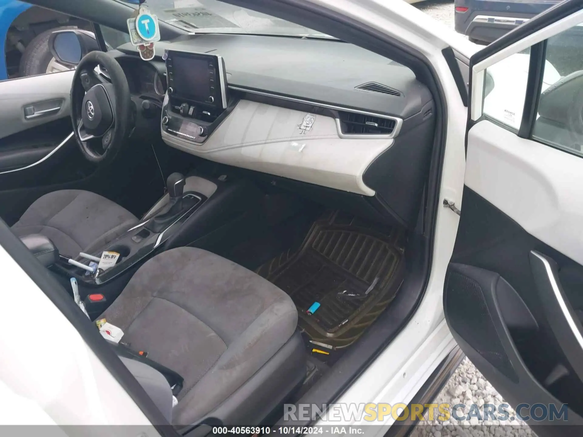 5 fotografías del automóvil dañado 5YFS4MCE6MP068603 TOYOTA COROLLA 2021