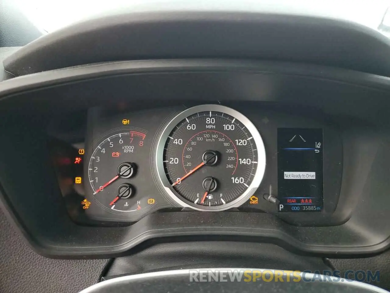 9 fotografías del automóvil dañado 5YFS4MCE6MP085515 TOYOTA COROLLA 2021