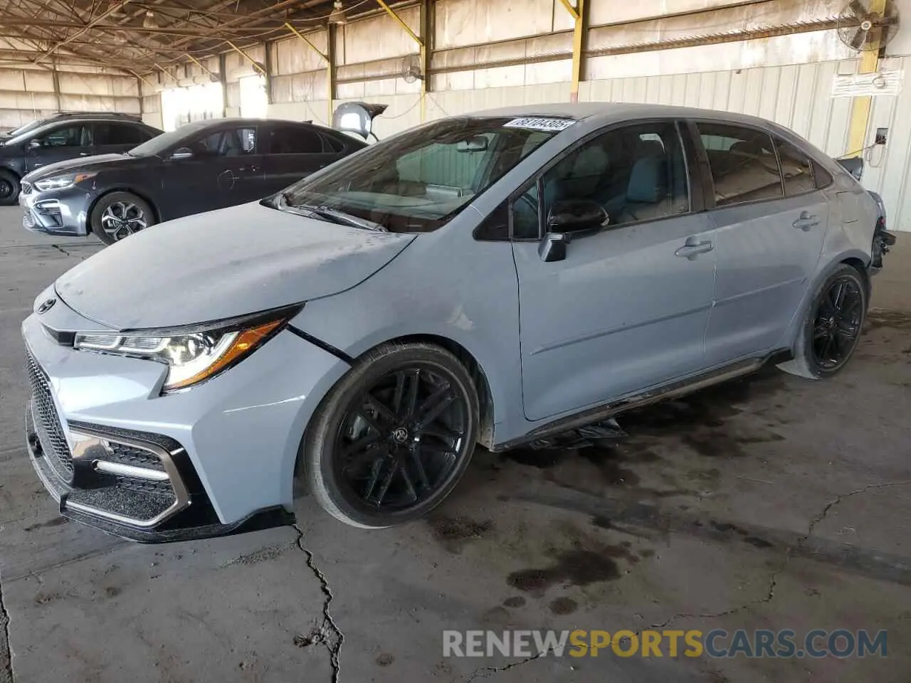 1 fotografías del automóvil dañado 5YFS4MCE6MP085921 TOYOTA COROLLA 2021