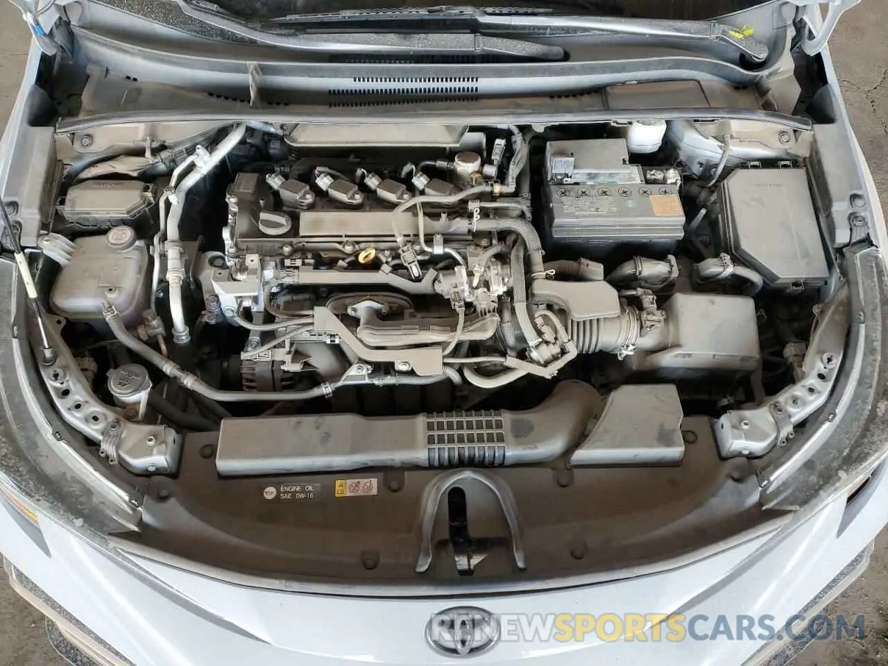 11 fotografías del automóvil dañado 5YFS4MCE6MP085921 TOYOTA COROLLA 2021