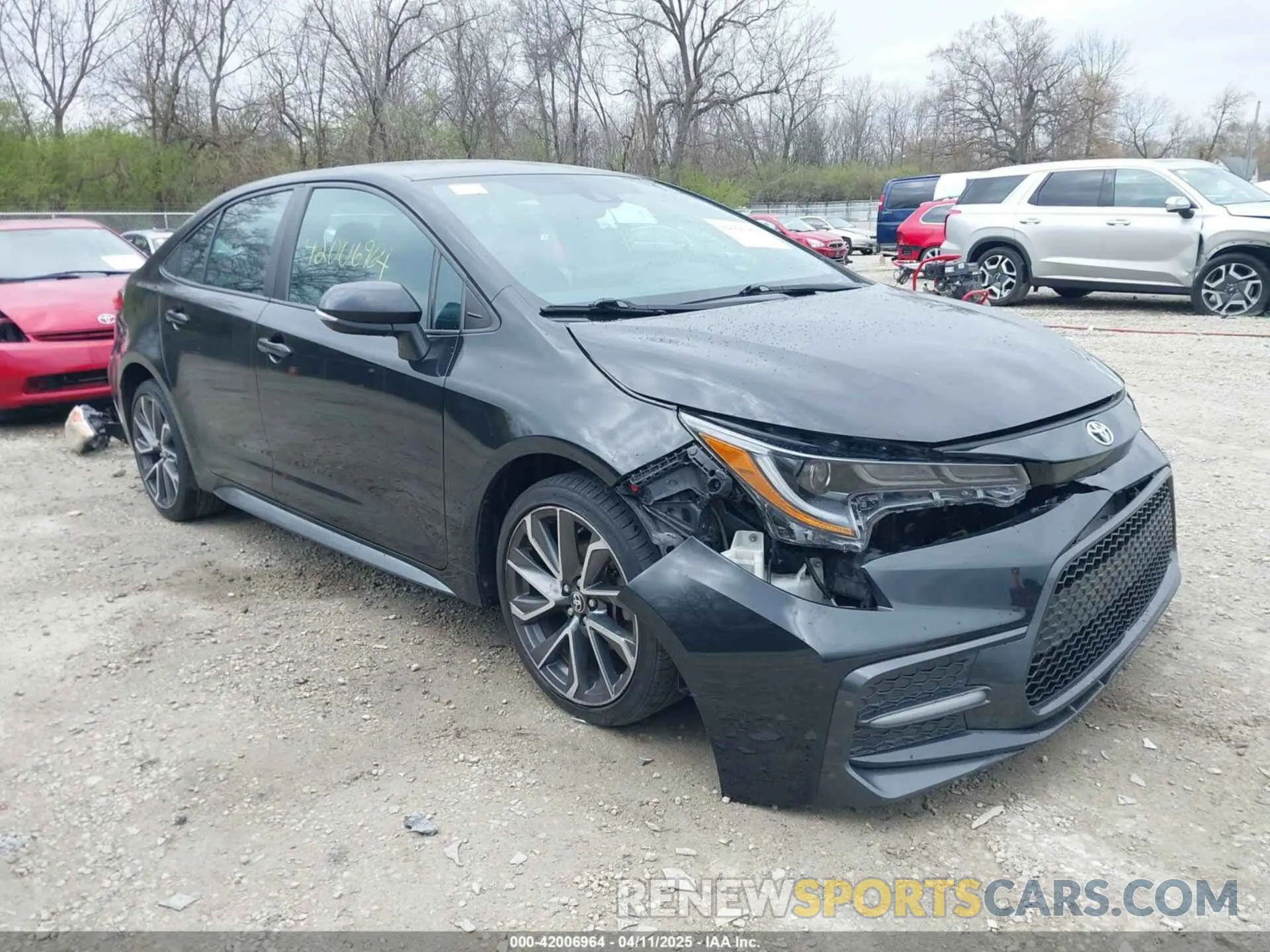 1 fotografías del automóvil dañado 5YFS4MCE7MP057741 TOYOTA COROLLA 2021