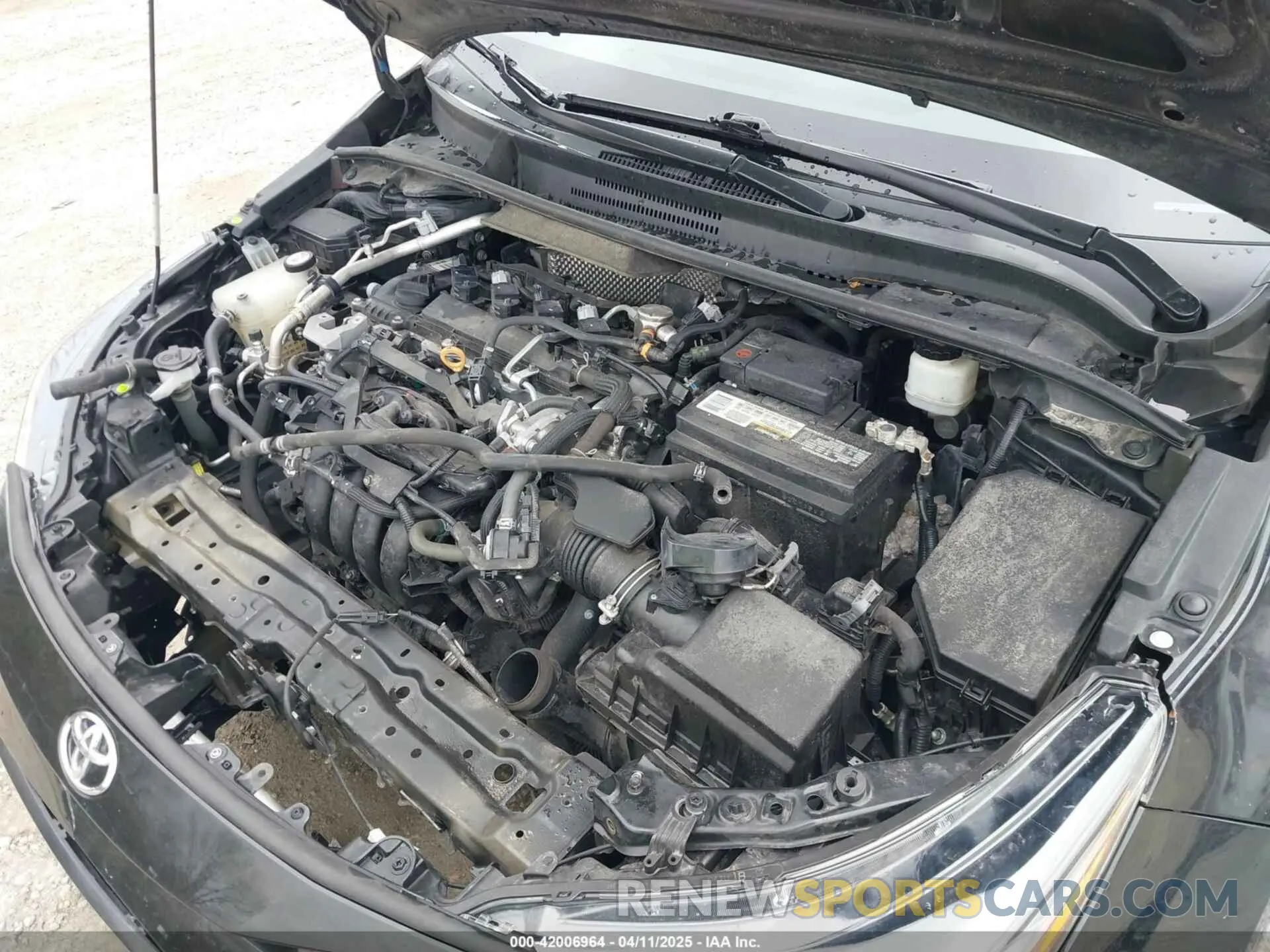 10 fotografías del automóvil dañado 5YFS4MCE7MP057741 TOYOTA COROLLA 2021