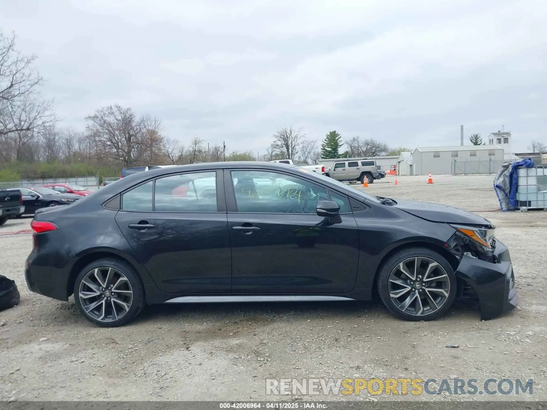 13 fotografías del automóvil dañado 5YFS4MCE7MP057741 TOYOTA COROLLA 2021