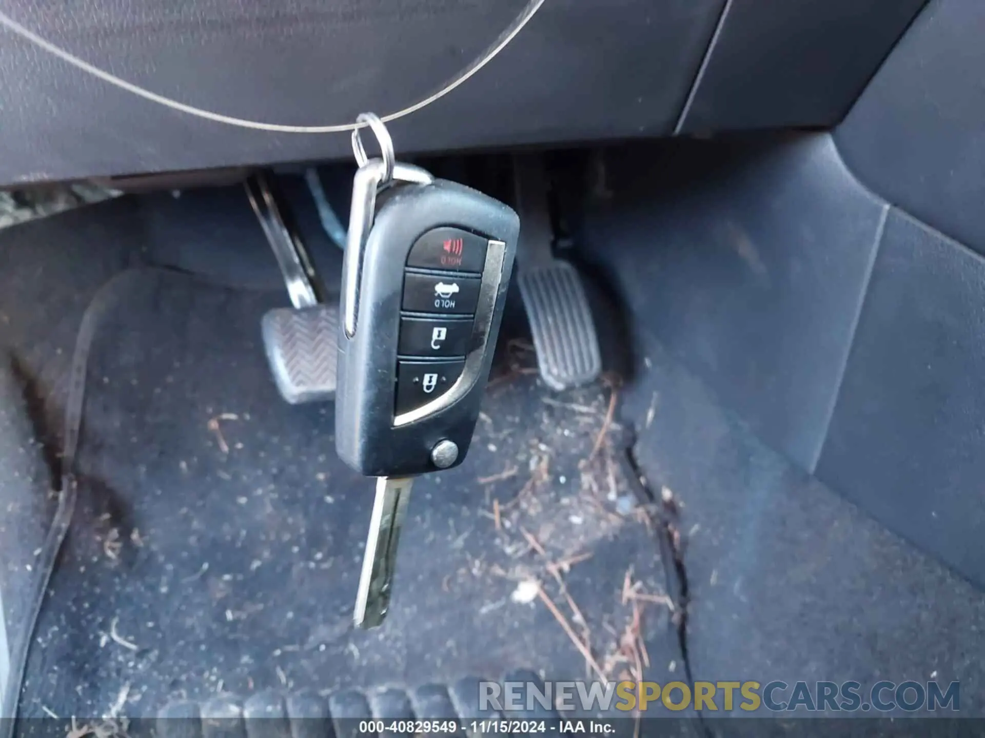 11 fotografías del automóvil dañado 5YFS4MCE7MP061482 TOYOTA COROLLA 2021