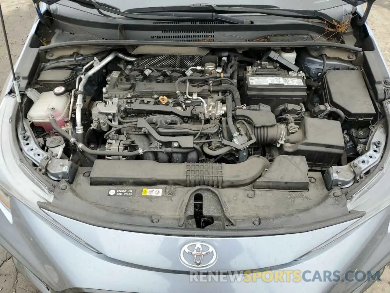 11 fotografías del automóvil dañado 5YFS4MCE7MP068092 TOYOTA COROLLA 2021