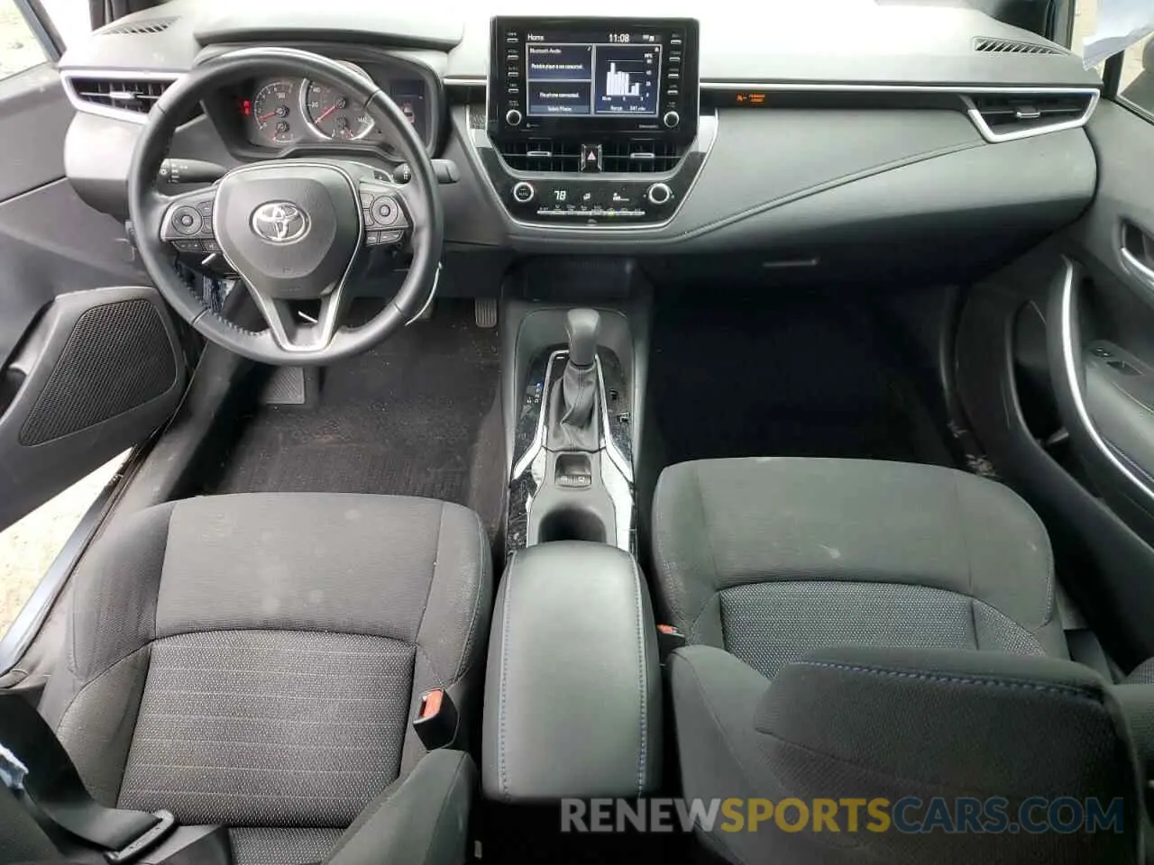 8 fotografías del automóvil dañado 5YFS4MCE7MP068092 TOYOTA COROLLA 2021