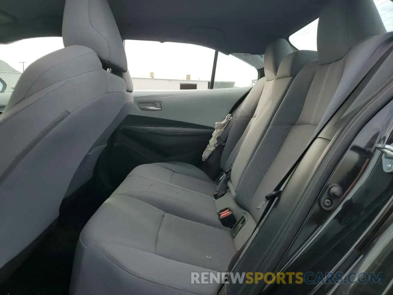 10 fotografías del automóvil dañado 5YFS4MCE7MP069064 TOYOTA COROLLA 2021