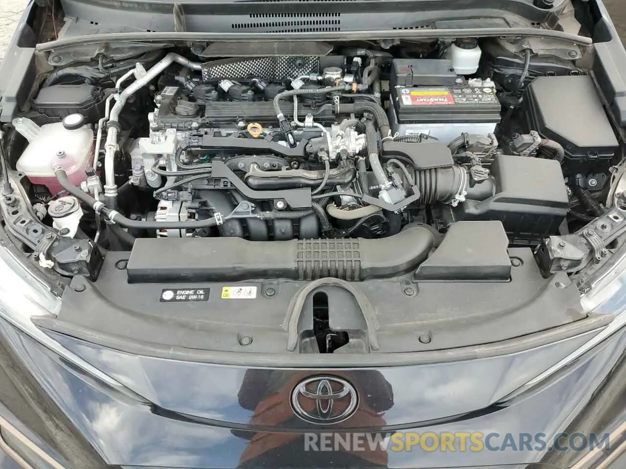 12 fotografías del automóvil dañado 5YFS4MCE7MP069064 TOYOTA COROLLA 2021