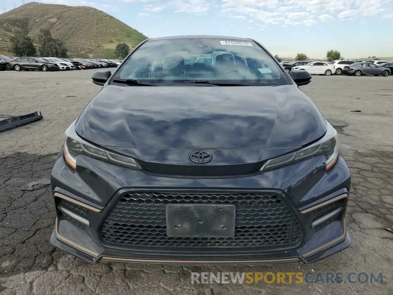 5 fotografías del automóvil dañado 5YFS4MCE7MP069064 TOYOTA COROLLA 2021
