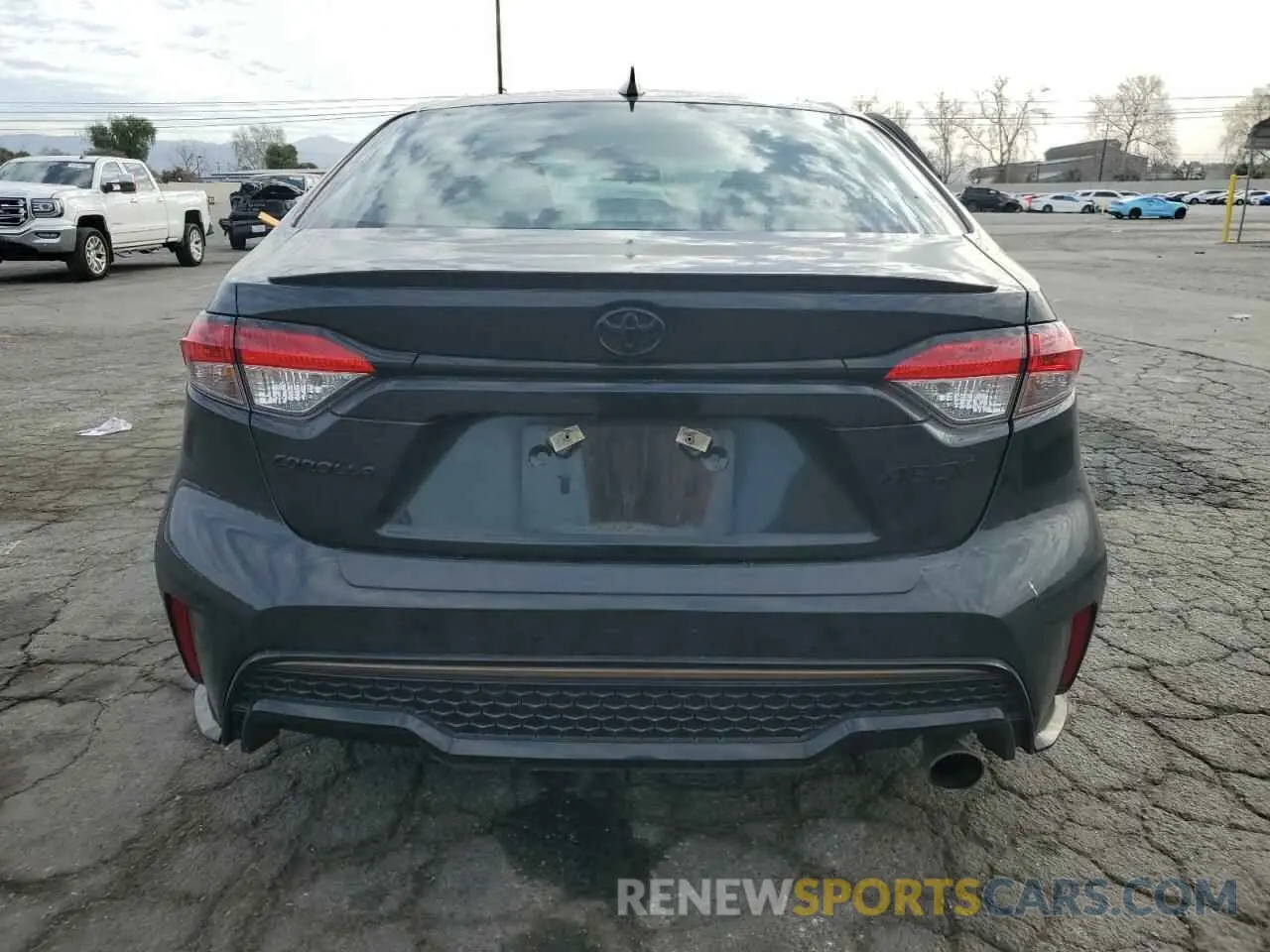 6 fotografías del automóvil dañado 5YFS4MCE7MP069064 TOYOTA COROLLA 2021