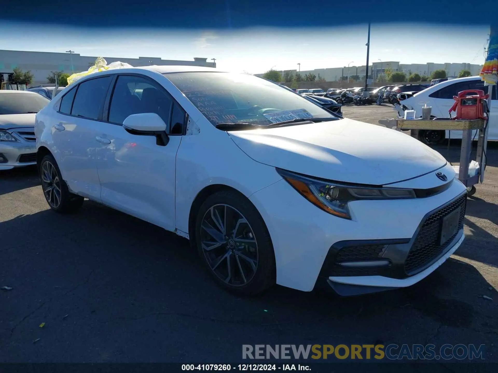 1 fotografías del automóvil dañado 5YFS4MCE7MP079948 TOYOTA COROLLA 2021