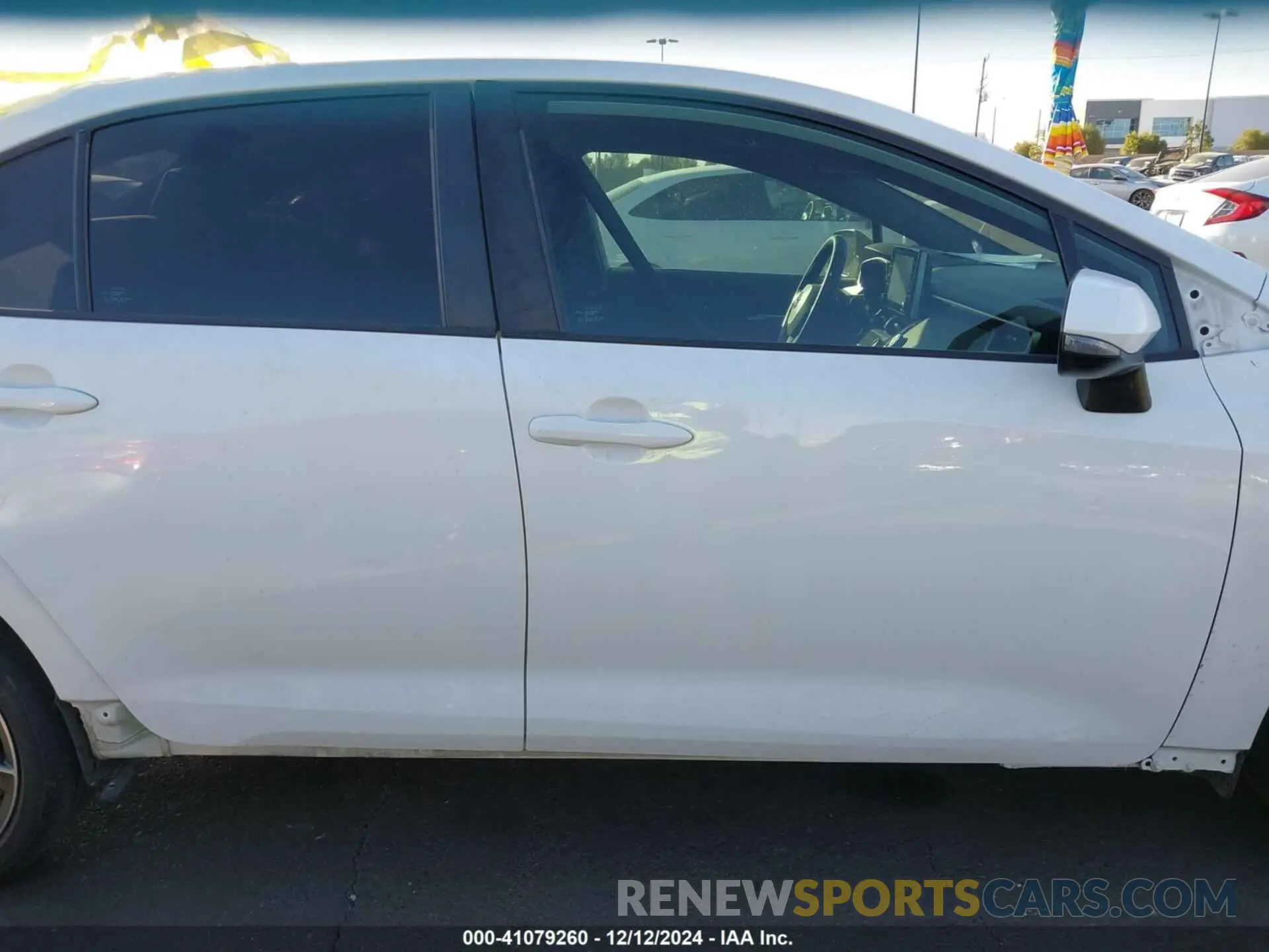 14 fotografías del automóvil dañado 5YFS4MCE7MP079948 TOYOTA COROLLA 2021