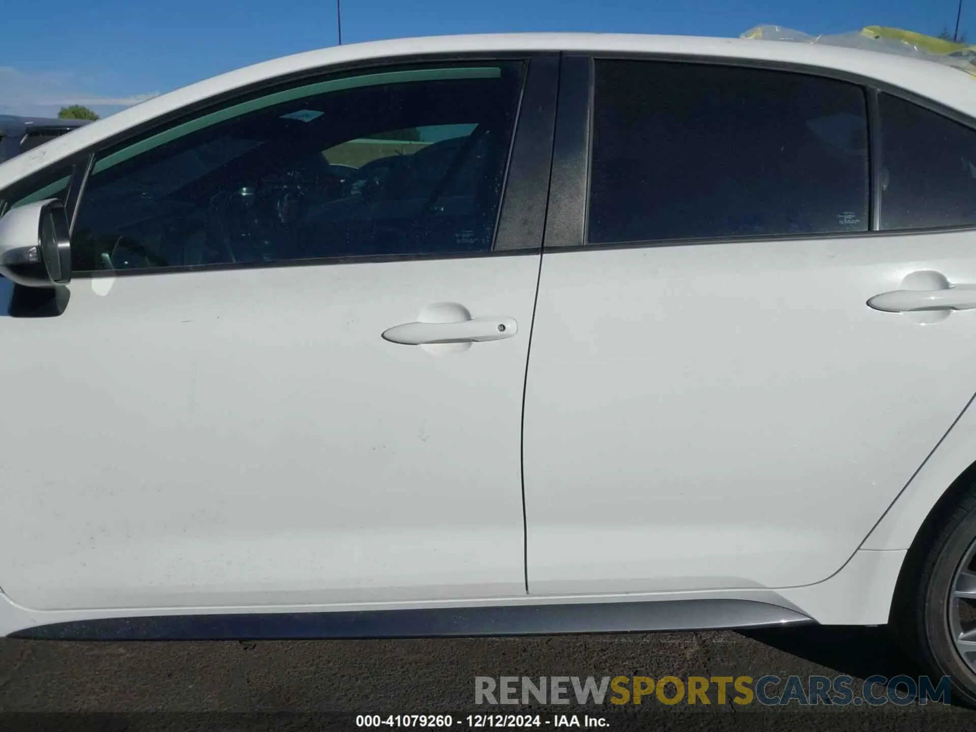 15 fotografías del automóvil dañado 5YFS4MCE7MP079948 TOYOTA COROLLA 2021