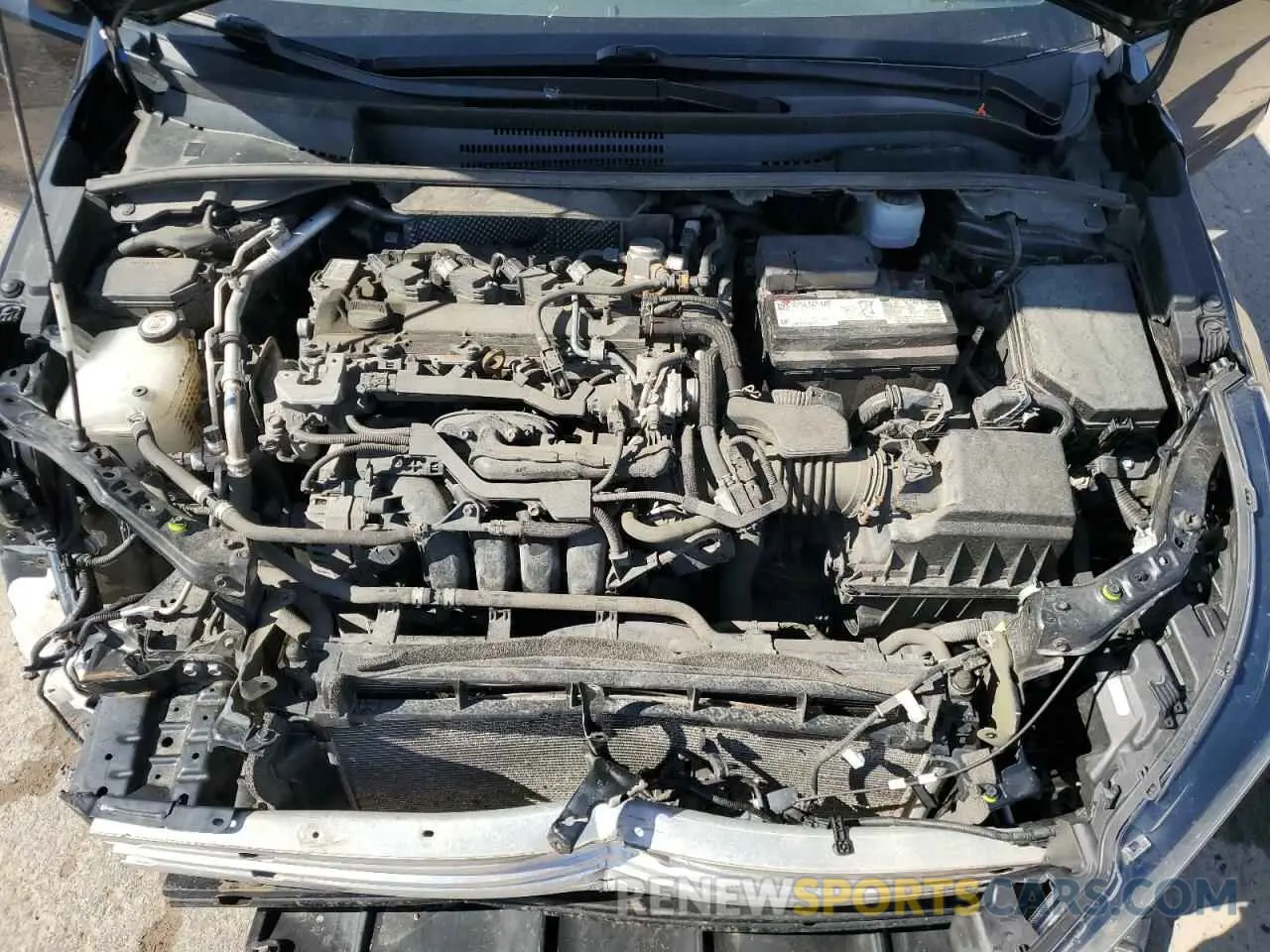 11 fotografías del automóvil dañado 5YFS4MCE7MP082851 TOYOTA COROLLA 2021