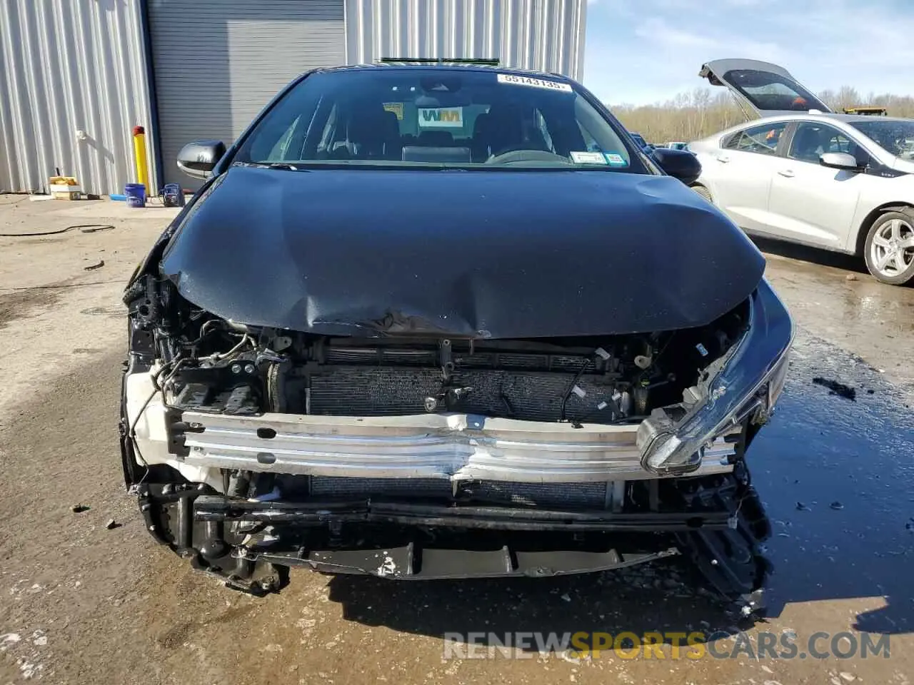 5 fotografías del automóvil dañado 5YFS4MCE7MP082851 TOYOTA COROLLA 2021