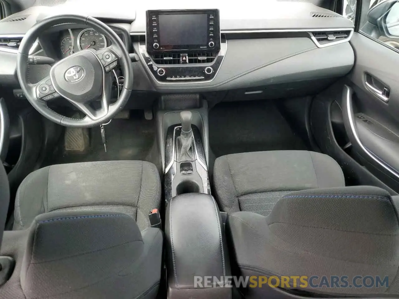 8 fotografías del automóvil dañado 5YFS4MCE7MP082851 TOYOTA COROLLA 2021