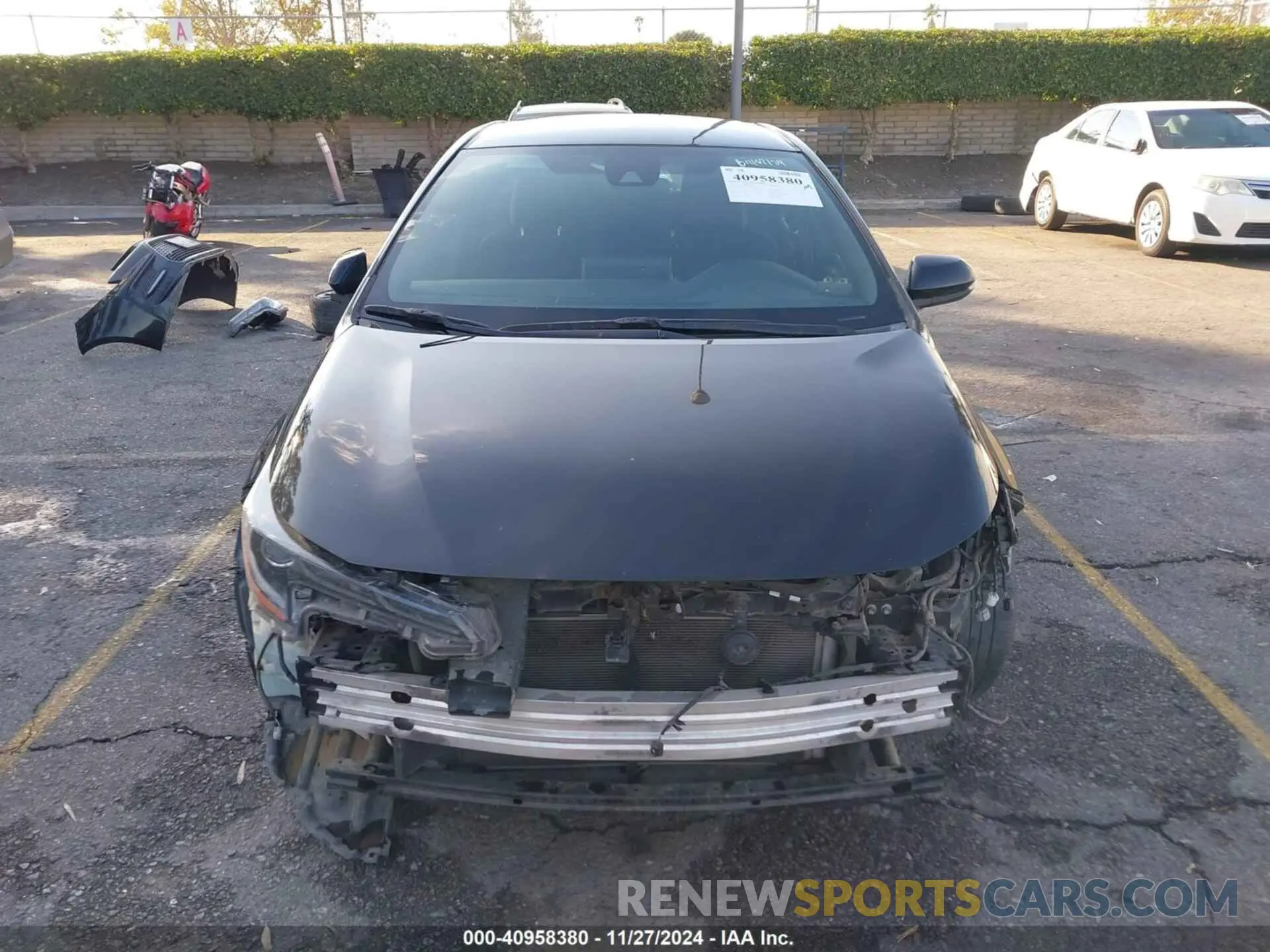 13 fotografías del automóvil dañado 5YFS4MCE7MP090058 TOYOTA COROLLA 2021
