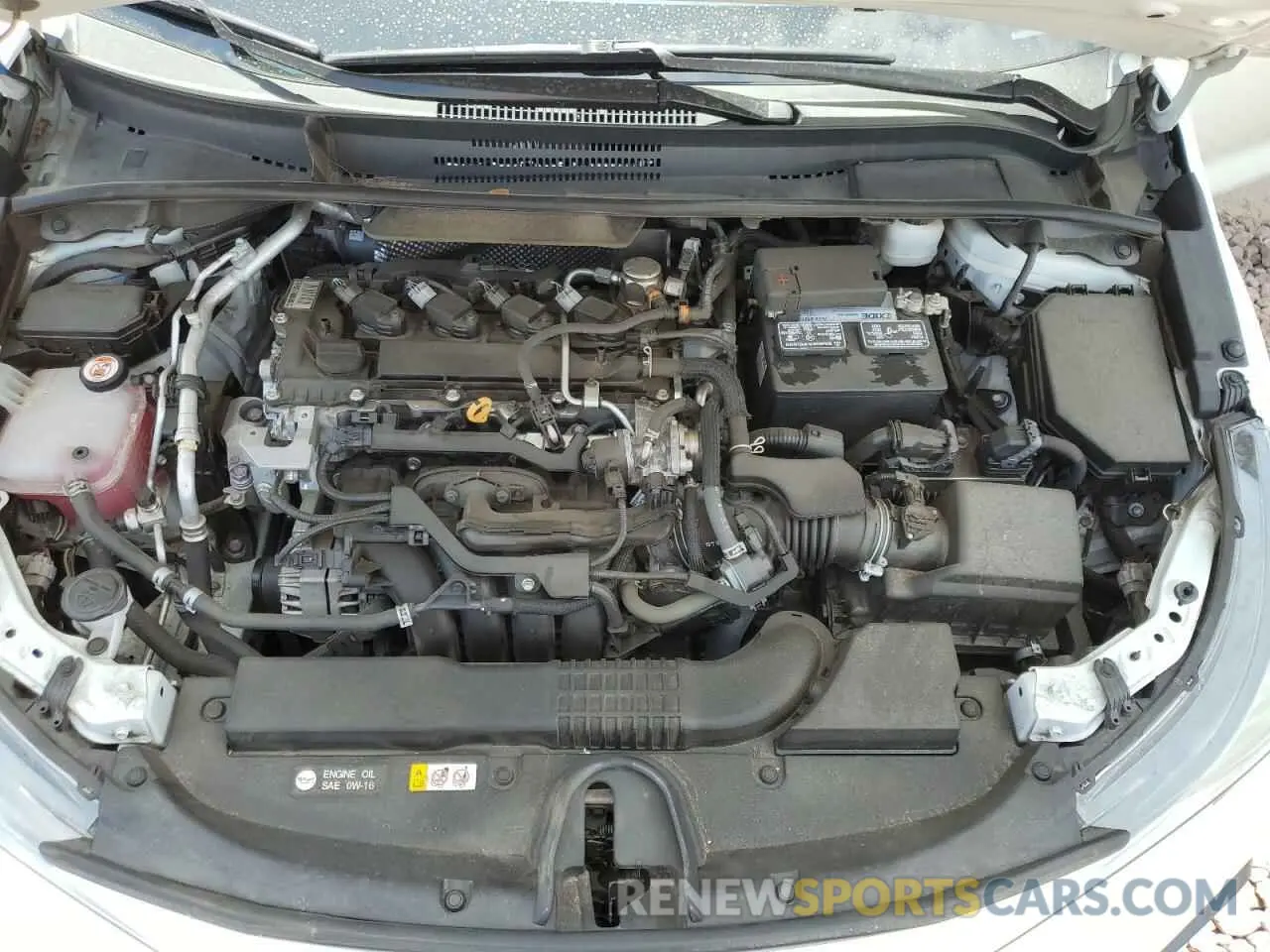 11 fotografías del automóvil dañado 5YFS4MCE7MP094398 TOYOTA COROLLA 2021