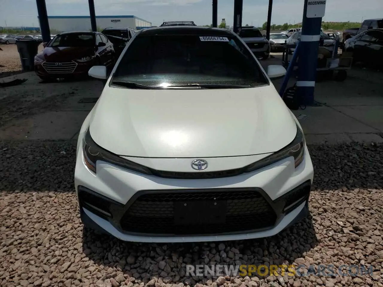 5 fotografías del automóvil dañado 5YFS4MCE7MP094398 TOYOTA COROLLA 2021