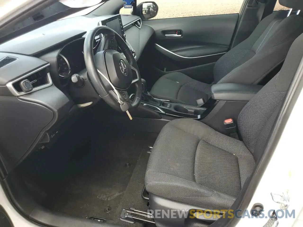 7 fotografías del automóvil dañado 5YFS4MCE7MP094398 TOYOTA COROLLA 2021