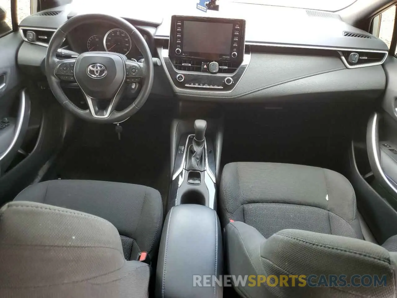 8 fotografías del automóvil dañado 5YFS4MCE7MP094398 TOYOTA COROLLA 2021