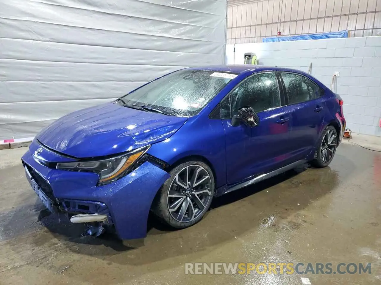 1 fotografías del automóvil dañado 5YFS4MCE8MP061426 TOYOTA COROLLA 2021